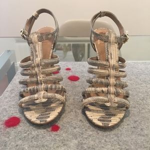 Tory Burch 'Charlene' caged high heel sandals
